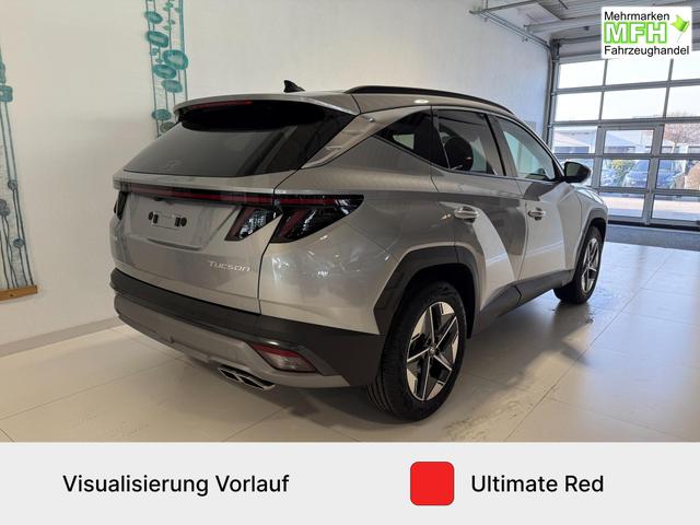 Hyundai Tucson Ultimate Red, Bei den verwendeten Bildern kann es sich um Beispielbilder handeln, ggf. teilweise mit Sonderausstattung.