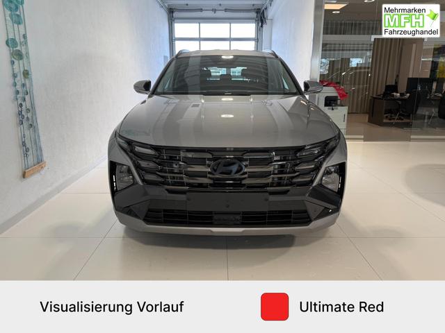 Hyundai Tucson Ultimate Red, Bei den verwendeten Bildern kann es sich um Beispielbilder handeln, ggf. teilweise mit Sonderausstattung.