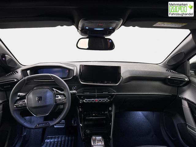 Peugeot e-208 54kWh 156PS/115kW GT Pack 2026, 421km WLTP | +17" ALU +Glasdach +RFK +Adaptiver Tempomat +P.Sensor V+H +EL. Fahrersitz +Massage +Apple CarPlay +W&auml;rmepumpe 