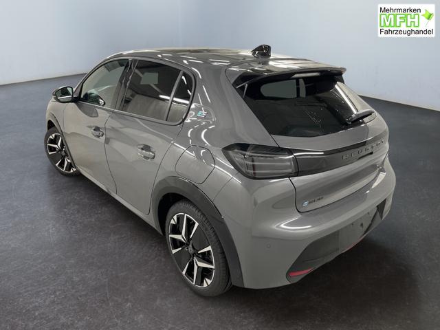 Peugeot e-208 54kWh 156PS/115kW GT Pack 2026, 421km WLTP | +17" ALU +Glasdach +RFK +Adaptiver Tempomat +P.Sensor V+H +EL. Fahrersitz +Massage +Apple CarPlay +W&auml;rmepumpe 