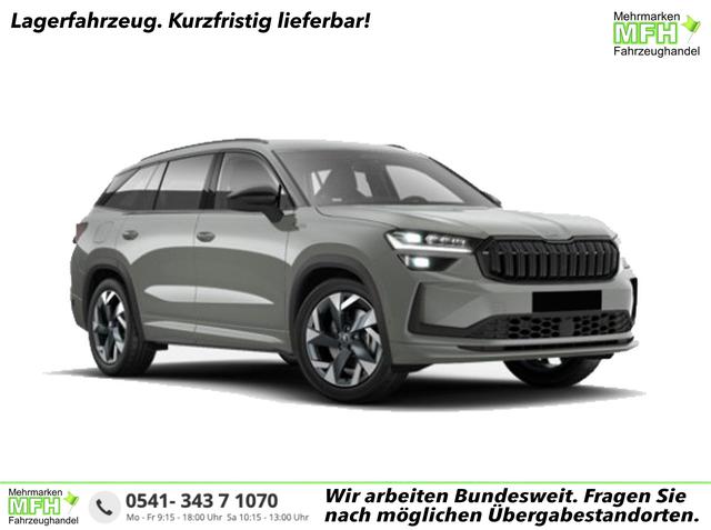 Skoda Kodiaq - Sportline 2.0 TDI DSG 4x4 AHK*NAVI*SHZ*Matrix*360°*IPA*Keyless*Canton