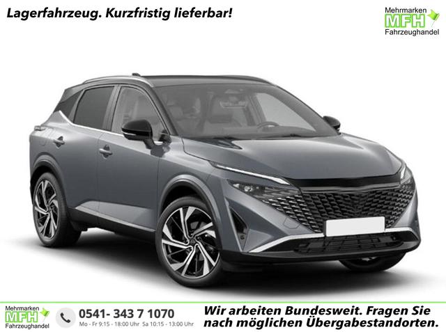 Nissan Qashqai - N-DESIGN 1.3 mHEV AT Pano*20"*NAVI*E-Heck*SHZ*HeadUp*I-Key*E-Sitz*