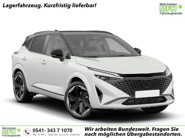 Nissan Qashqai - N-DESIGN 1.3 mHEV AT Pano*20"*NAVI*E-Heck*SHZ*HeadUp*I-Key*E-Sitz*