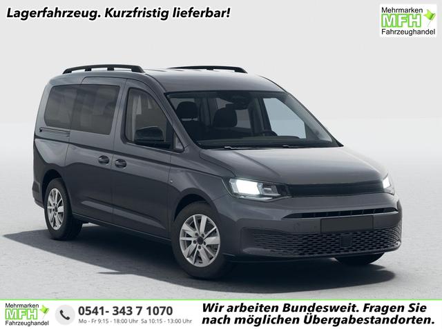 Volkswagen Caddy Maxi - 2.0 TDI DSG 7 Sitzer*AHK*Android Auto*SHZ*16"ALU*Klimaauto*Kamera*PDC v/h*PrivacyGlas