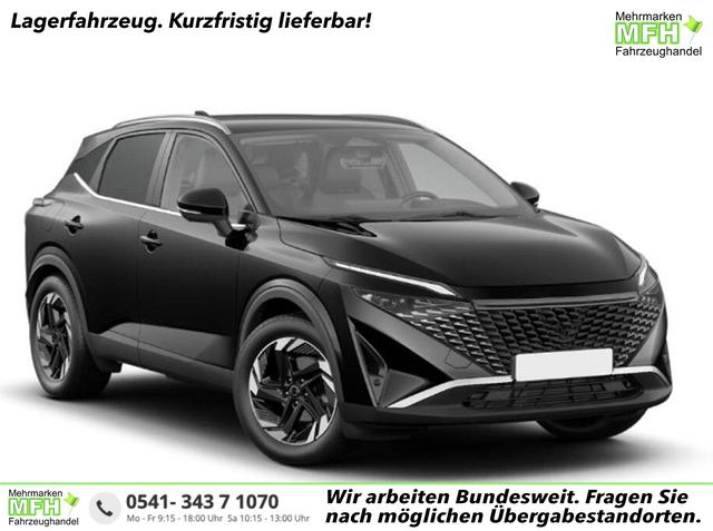 Nissan Qashqai - N-CONNECTA 1.3 DIG-T mHEV AT Navi*Android Auto*Teilleder*SHZ*18"*Keyless*360&deg;Kamera*ACC