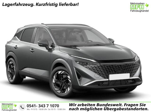 Nissan Qashqai - N-CONNECTA 1.3 DIG-T mHEV AT Navi*Android Auto*Teilleder*SHZ*18"*Keyless*360&deg;Kamera*ACC
