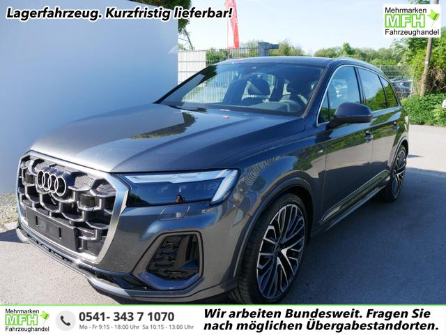 Audi Q7 - S line 50 TDI*4X4*7-SITZE*AHK*PANO*22 ZOLL*LED*KAMERA*LRH*NAVI*LUFTFEDERUNG*
