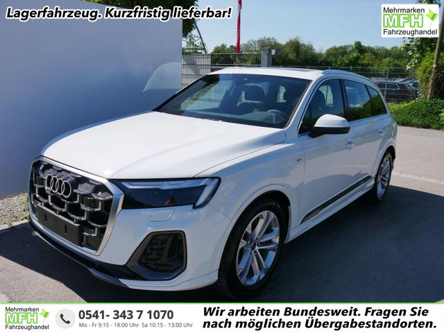 Audi Q7 - S line 45 TDI*4X4*AHK*LED*7-SITZE*20 ZOLL*PANO*KAMERA*NAVI*LUFTFEDRUNG