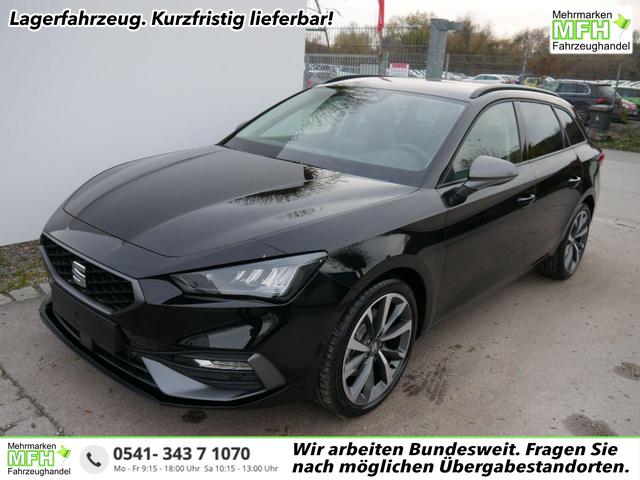 Seat Leon Sportstourer - FR Kombi 2.0 TDI DSG*NAVI*ACC*5J-GARANTIE*AHK-SCHWENKBAR*SOFORT-VERF&Uuml;GBAR*PDC*LED*SHZ*KLIMA*18-ZOLL