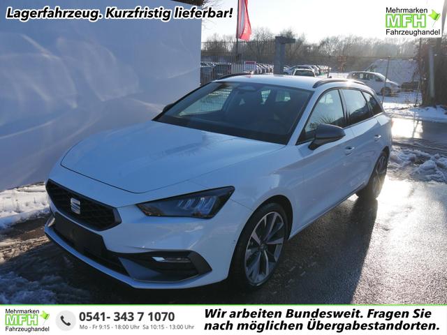 Seat Leon Sportstourer - FR 1.5 eTSI Kombi DSG*AHK-SCHWENKBAR*NAVI*TEMPOMAT*3-ZONE KILMAAUTOMATIK