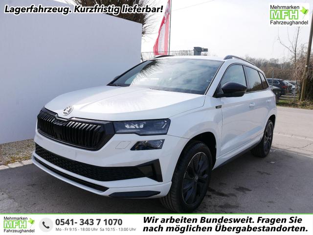 Skoda Karoq - Sportline 2.0 TSI 4x4 DSG DSG*ACC*AHK-SCHWENKBAR*PDC-HINTEN*KESSY*LENKRADHEIZUNG*