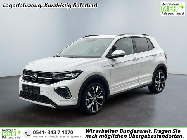Volkswagen T-Cross - 1,0 TSI DSG R-Line IQ Light Matrix ACC 2 x Einparkhilfe Sitzheizung Kamera18 Zoll 5J Garantie
