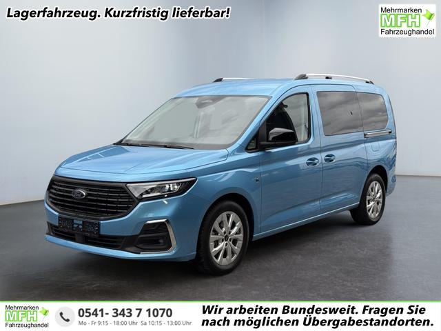 Ford Grand Tourneo - Titanium 2,0 TDCI L2 7 Sitzer 2ZKlima LED Scheinwerfer Anh&auml;ngerkupplung Sitzheizung Einparkhilfe Kamera 17 Zoll Leichtmetall ACC