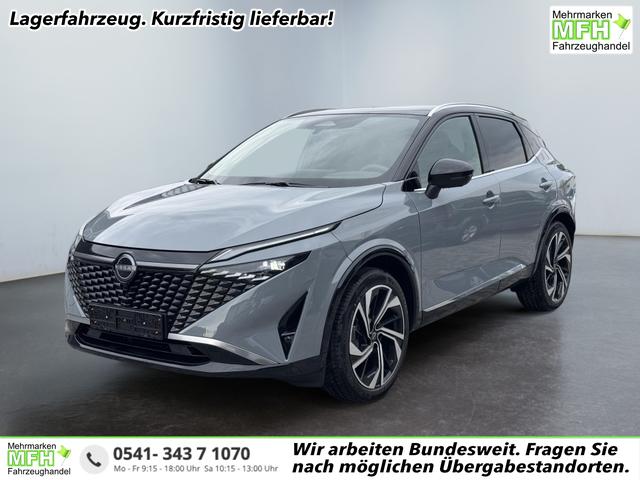 Nissan Qashqai - Tekna+ 1,3 DIG 4x4 20 Zoll Panorama Head-up 360&deg; Leder Massage Navi el Heckklappe