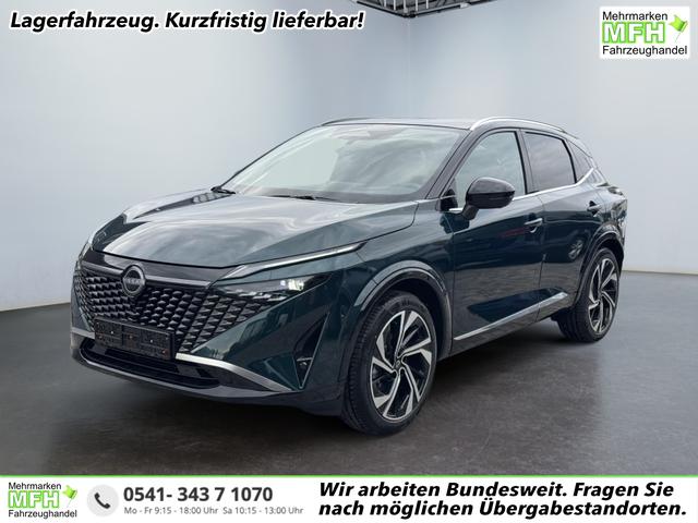 Nissan Qashqai - Tekna+ 1,3 DIG 4x4 20 Zoll Panorama Head-up 360&deg; Leder Massage Navi el Heckklappe