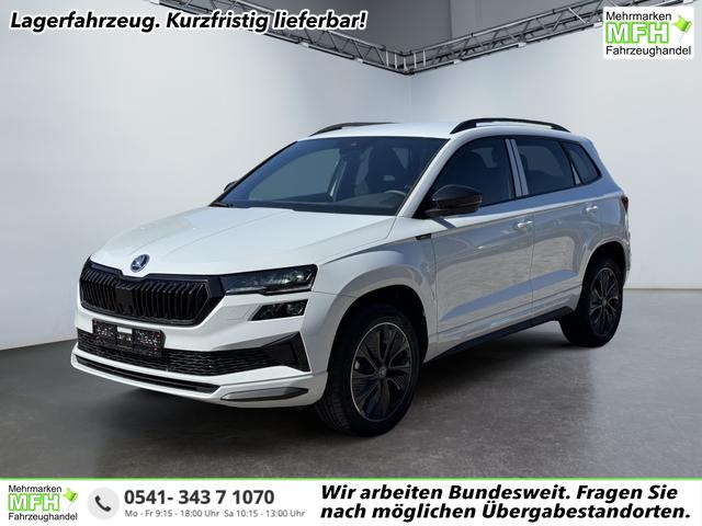 Skoda Karoq - Sportline 1,5 TSI DSG 2ZKlima Sitzheizung el Heckklappe ACC Totewinkel 5J Garantie