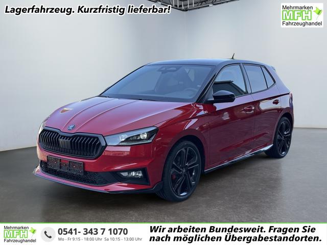 Skoda Fabia - 130 1,5 TSI DSG 2 ZoKlima ACC Navi 2x Einparkhilfe Kessy 18 Zoll beheiztes Lenkrad Sitzheizung Sunset 5J Garantie