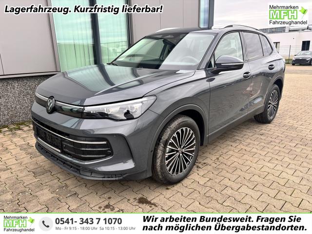 Volkswagen Tiguan - LIFE 1.5 eTSI 150PS DSG, Grau-Metallic, 18" Alu NAPOLI, LED-PLUS-SCHEINWERFER, ELEKTR. HECKKLAPPE, KEYLESS ACCESS, PRIVACY-GLAS, DACHRELING, WINTER-PAKET, ACC, Park Assist, Parksensoren, Kamera, 3-Zonen-Climatronic, Radio/Wireless App-Connect, Digitales Cockpi