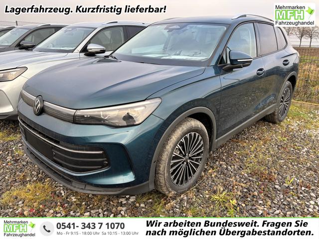 Volkswagen Tiguan - LIFE 1.5 eTSI 150PS DSG, Blau-Metallic, 18" Alu NAPOLI, LED-PLUS-SCHEINWERFER, ELEKTR. HECKKLAPPE, KEYLESS ACCESS, PRIVACY-GLAS, DACHRELING, WINTER-PAKET, ACC, Park Assist, Parksensoren, Kamera, 3-Zonen-Climatronic, Radio/Wireless App-Connect, Digitales Cockpi