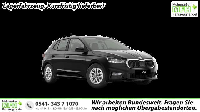 Skoda Fabia - Extra Plus 1.0 TSI 116PS, 5 Jahre Garantie, BLACK-MAGIC METALLIC, CLIMATRONIC, BEHEIZTE FRONTSCHEIBE, SITZHEIZUNG, M-Lederlenkrad BEHEIZT, 15" ALU, Parksensoren hinten, R&uuml;ckfahrkamera, Infotainment 8", Virtual Cockpit, Tempomat, NSW, Wireless SmartLink