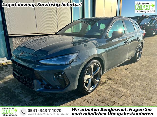Cupra Leon Sportstourer Basis 1.5 TSI 150PS 6-Gang, 5 Jahre Garantie, AHK SCHWENKBAR, EDGE-PAKET, WINTER-PAKET, Elektr. Heckklappe, Dachreling, 18" Alu, Voll-LED-Scheinwerfer, 3Z-Climatronic, ACC/Tempomat, Digitales Cockpit, Full Link, Parksensoren v/h, Privacy-Glas, M-Lederlenkrad 