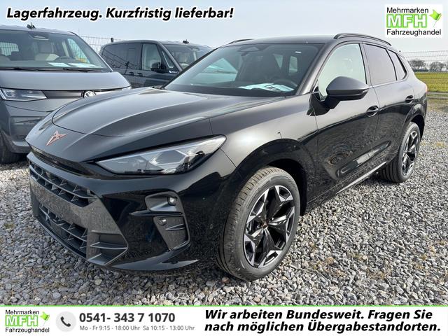 Cupra Terramar - Basis 1.5 e-TSI 150PS DSG, 5 Jahre Garantie, SCHWARZ-MET, AHK SCHWENKBAR, 19" Alu, NAVIGATION 19"; MATRIX-LED, KESSY, Alarm, Interieur Moon-Light, Elektr. Heckklappe, ACC, Climatronic, Parksensoren vorn/hinten, TOP-VIEW-Kamera, Intelligent-Drive-Paket, HEAD-UP