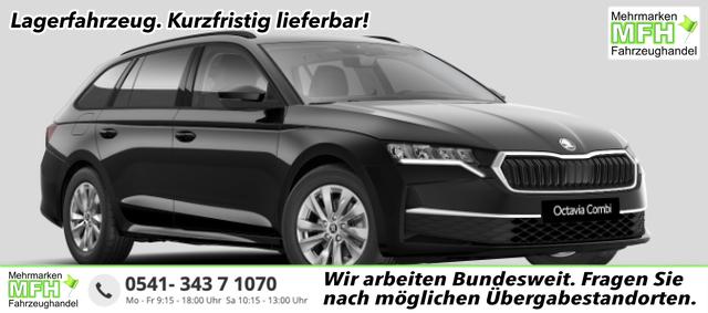 Skoda Octavia Combi - Selection 2.0 TDI 150PS DSG, 5J GARANTIE, 16"ALU, ANH&Auml;NGERKUPPLUNG, FRONTSCHEIBE BEHEIZT, LENKRAD KESSY, ALARM, ELEKTR. HECKKLAPPE, Climatronic, Parksensoren vo/hi, R&uuml;ckfahrkamera, Virtual Cockpit 10", Sitzheizung, NAVI 13", ACC-Tempomat