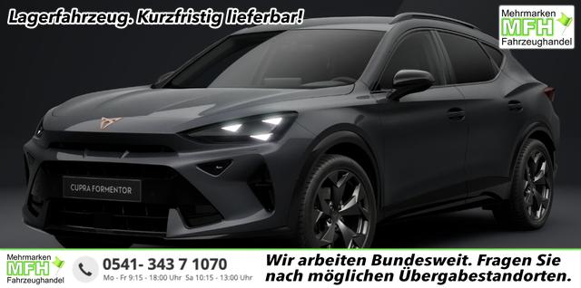 Cupra Formentor - Basis 1.5 eTSI 150PS DSG (AUTOMATIK), ANH&Auml;NGERKUPPLUNG, KESSY, ALARM, R&Uuml;CKFAHRKAMERA, ELEKTR. HECKKLAPPE, 18" Alu, Sitzheizung, M-Lederlenkrad beheizt, 3-Zonen-Climatronic, Parksensoren vorne/hinten, ACC-Tempomat, Digitales Cockpit 10", Radio 12,9"+Full-Link