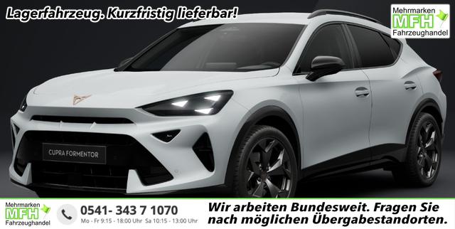 Cupra Formentor - Basis 1.5 eTSI 150PS DSG (AUTOMATIK), ANH&Auml;NGERKUPPLUNG, KESSY, ALARM, R&Uuml;CKFAHRKAMERA, ELEKTR. HECKKLAPPE, 18" Alu, Sitzheizung, M-Lederlenkrad beheizt, 3-Zonen-Climatronic, Parksensoren vorne/hinten, ACC-Tempomat, Digitales Cockpit 10", Radio 12,9"+Full-Link