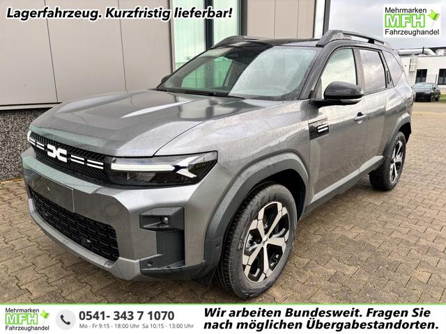 Dacia Bigster - Journey FULL-HYBRID 155 (Benzin+Elektro), GRAU-METALLIC/DACH SCHWARZ, BEHEIZTE FRONTSCHEIBE, SITZHEIZUNG, LENRADKRADHEIZUNG, TOTER-WINKEL-ASSISTENT, PARKSENSOREN VORN/HINTEN, MULTIVIEW-KAMERA, 18" ALUFELGEN, PRIVACY-GLAS, NAVIGATION, ELEKTR. HECKKLAPPE, ACC