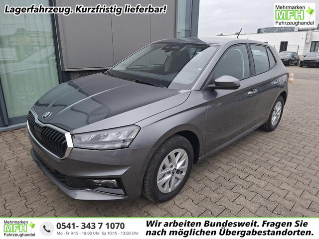Skoda Fabia - Extra Plus 1.0 TSI 116PS, 5 Jahre Garantie, GRAPHIT-GRAU METALLIC, CLIMATRONIC, BEHEIZTE FRONTSCHEIBE, SITZHEIZUNG, M-Lederlenkrad BEHEIZT, 15" ALU, Parksensoren hinten, R&uuml;ckfahrkamera, Infotainment 8", Virtual Cockpit, Tempomat, NSW, Wireless SmartLink