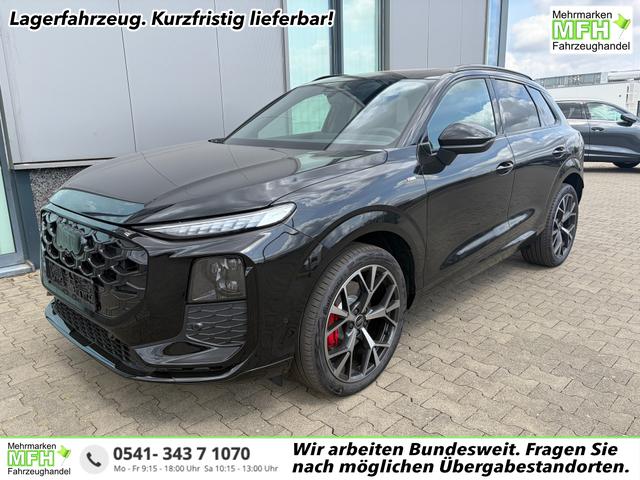 Audi Q3 - Basis 2.0 TSI 204PS quattro (Allrad), 5 JAHRE GARANTIE, Technopaket PLUS, Metallic, Anh&auml;ngerkupplung, PANORAMADACH, DIGITALE MATRIX, Exterieur+Interieur S line Paket, 20" ALU 5-Speichen-Tripod, PRIVACY-Glas, SPORTPAKET, Exterieurpaket schwarz, Dynamikpaket
