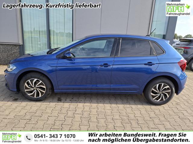 Volkswagen Polo - Special 1.0 TSI 95PS, 4 Jahre VW-Garantie, ANH&Auml;NGERKUPPLUNG, 15" ALU, SITZHEIZUNG, Parksensoren VORNE & hinten, R&uuml;ckfahrkamera, M-Lederlenkrad, READY2DISCOVER, APP-CONNECT, Armlehne vorne, Induktionsladen Smartphone, Abgedunkelte Scheiben, RESERVERAD, NSW
