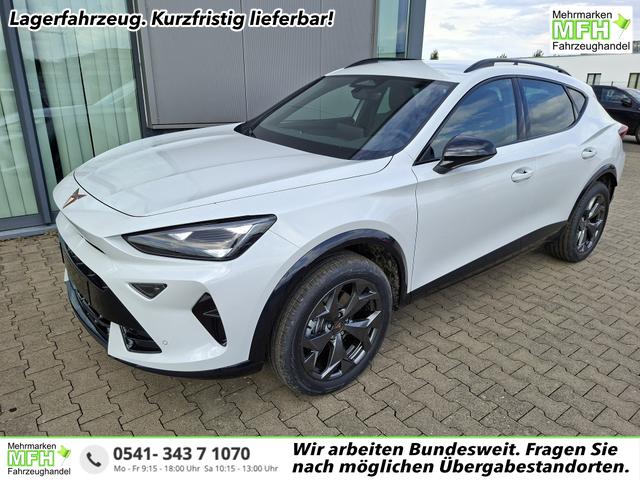 Cupra Formentor - Basis 1.5 eTSI 150PS DSG (AUTOMATIK), ANH&Auml;NGERKUPPLUNG, KESSY, ALARM, R&Uuml;CKFAHRKAMERA, ELEKTR. HECKKLAPPE, 18" Alu, Sitzheizung, M-Lederlenkrad beheizt, 3-Zonen-Climatronic, Parksensoren vorne/hinten, ACC-Tempomat, Digitales Cockpit 10", Radio 12,9"+Full-Link