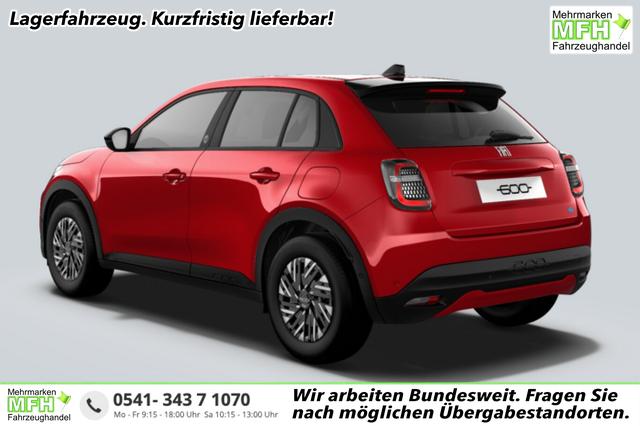 Fiat 600e - RED 54kWh 11kW-OBC CarPlay W&auml;rmepumpe PDC
