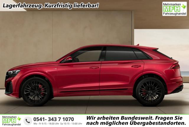 Audi Q8 - S line 2xS AssistenzP+ 22Z Laser Pano B&O Leder