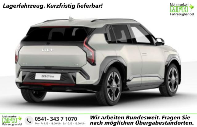 Kia EV3 - GT-line 81,4kWh LED+ ACC W&auml;rmep eHK Keyl SHZ
