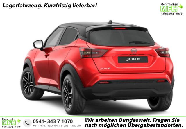 Nissan Juke N-CONNECTA DCT LED SHZ Nav PrivG Kam 2xPDC 