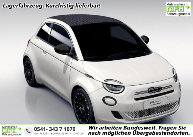 Fiat 500C - 500 Cabrio La Prima Nav Keyl SHZ 17Z Kam LED Car