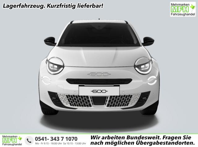 Fiat 600 - La Prima Hybrid SHZ eHK ACC Nav Kam 360&deg;PDC