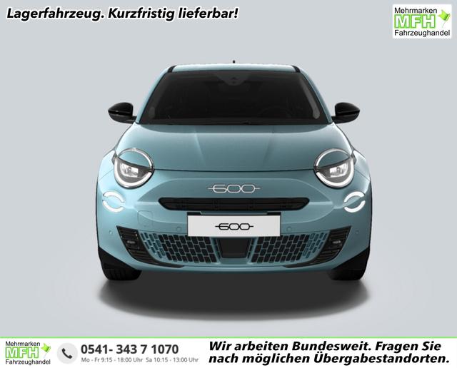 Fiat 600 - La Prima Hybrid SHZ eHK ACC Nav Kam 360&deg;PDC