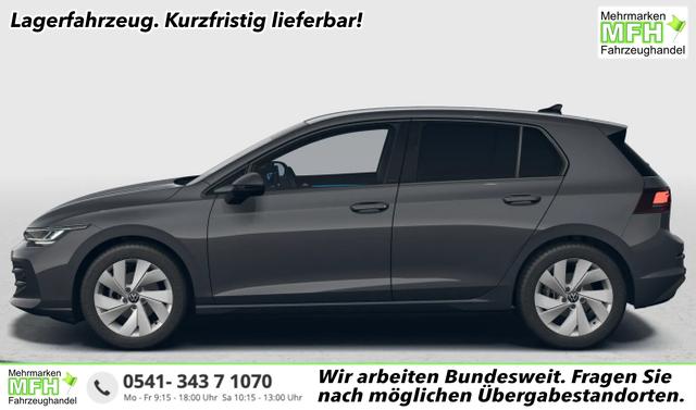 Volkswagen Golf - LIFE 8 TDI AHK Ready2D ParkAs+ SHZ PrivG Kam 17Z