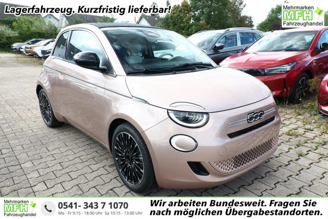 Fiat 500C - 500 Cabrio La Prima Nav Keyl SHZ 17Z Kam LED Car