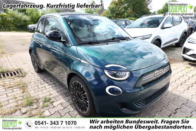 Fiat 500C - 500 Cabrio La Prima Nav Keyl SHZ 17Z Kam LED Car