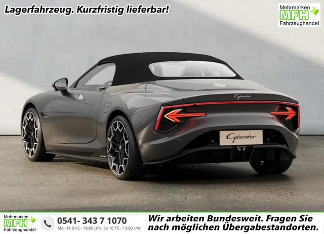MG Cyberster - Single Motor 77kWh ACC Dinamica Bose 360Kam SHZ 19Z