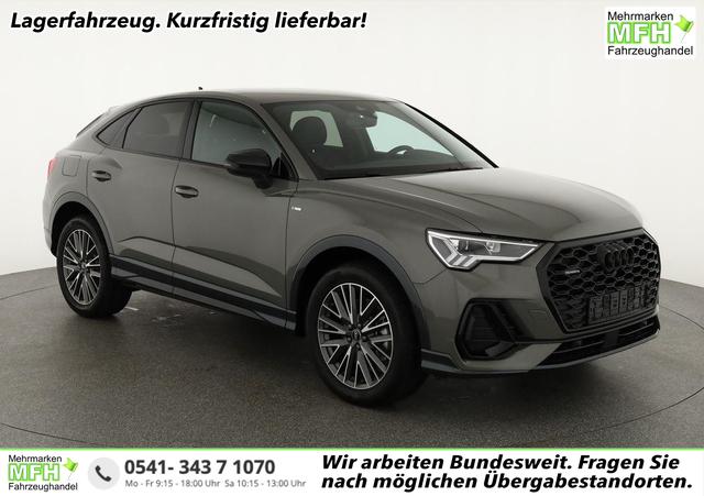 Audi Q3 Sportback - 40 TDI quattro S line qu S-LINE, AHK, 19-Zoll, Optik schwarz, Navi, Kamera, el. Klappe