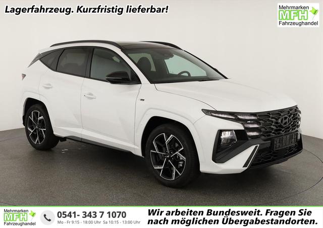 Hyundai TUCSON - N Line Mild-Hybrid 2WD 1.6 T-GDI DCT N-LINE, Facelift, Pano, Navi, 19-Zoll, Teilleder