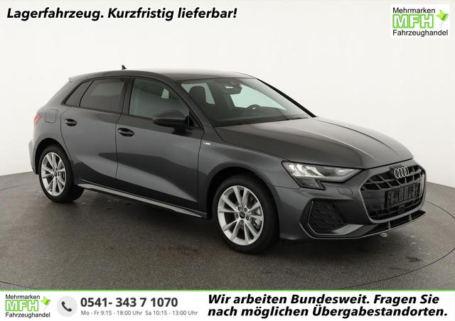 Audi A3 Sportback - TFSI 110 kW S line 35 S-Tronic S-LINE, Kamera, ACC, Sitzheizung, 4-J Garantie