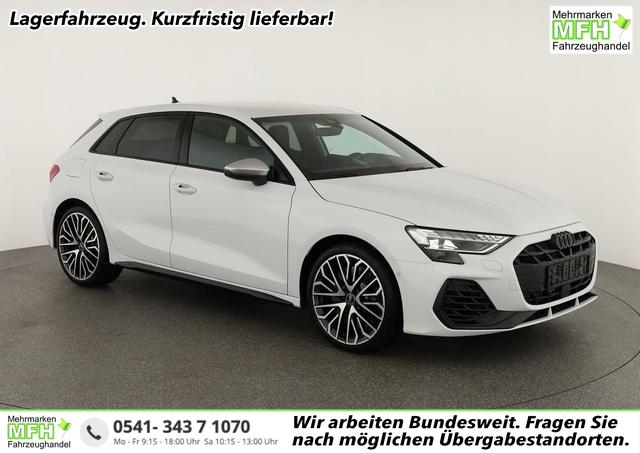 Audi S3 - 2.0 TFSI quattro Sportback quattro, 19-Zoll, Matrix, Optik schwarz, Kamera, el. Klappe, 4-J Garantie