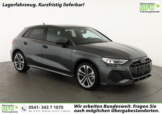 Audi A3 Sportback - TFSI 110 kW S line 35 S-Tronic S-LINE, Pano, Teilleder, Kamera, ACC, Sitzheizung, 4-J Garantie